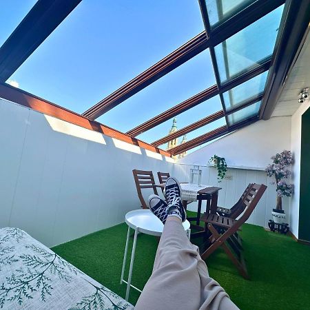 Dos Torres Atico - Solarium Privado En Calle Alfonso I Saragossa Exterior foto